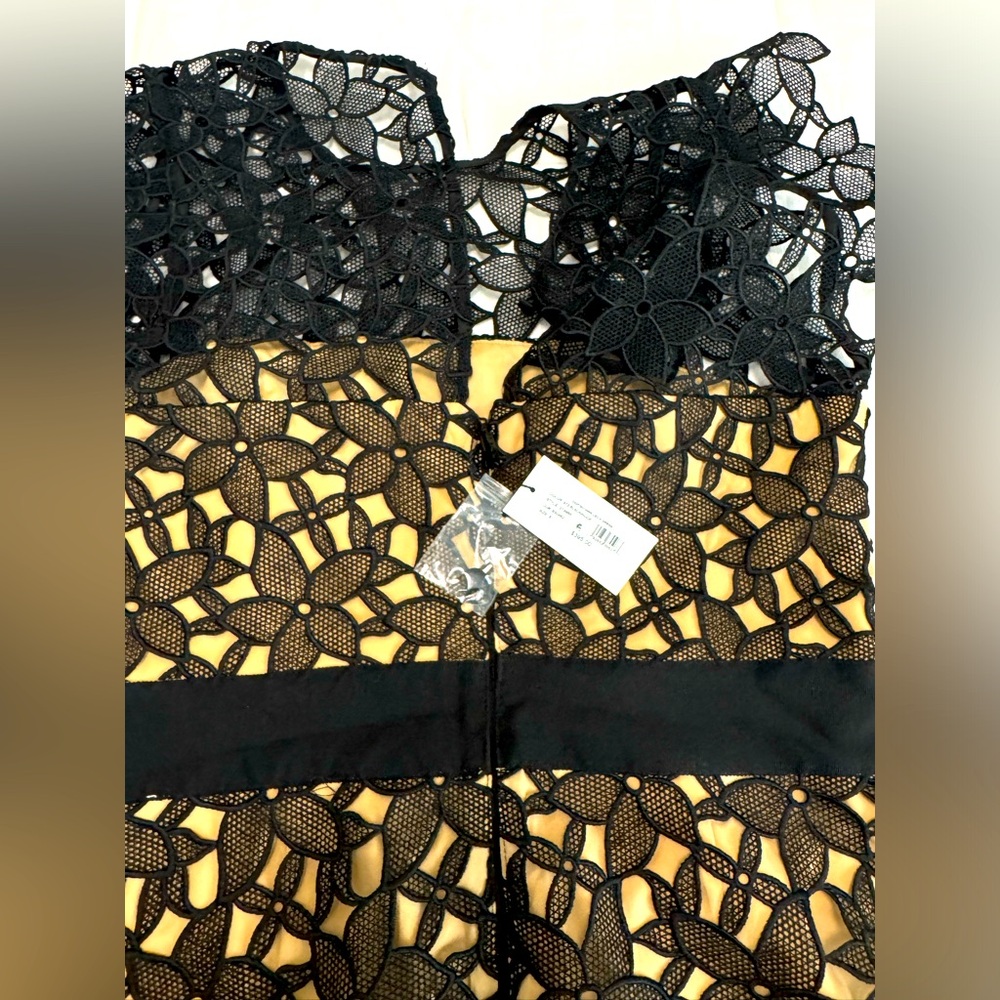 Milly black dress brand new size 8